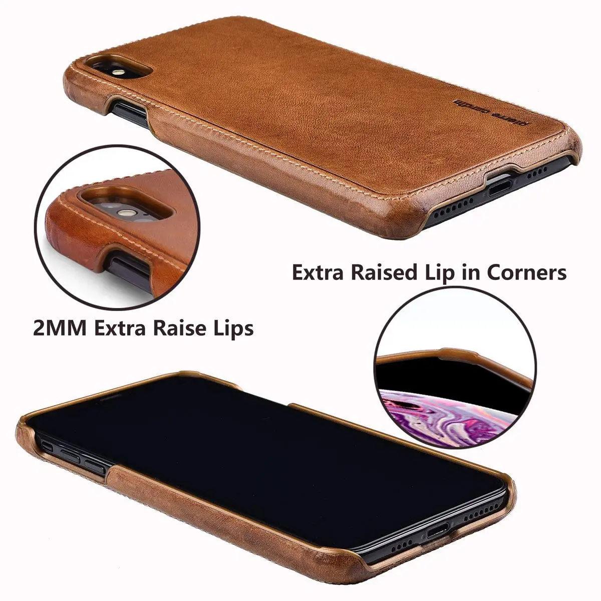 Чехол Pierre Cardin для iPhone XS Max XR модный роскошный чехол из натуральной яловой кожи