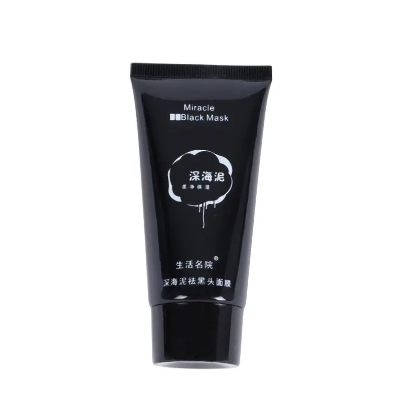 

Black Mud Face Peel Mask Deep Clean Blackhead Remover Shrink Pores Nose Mask