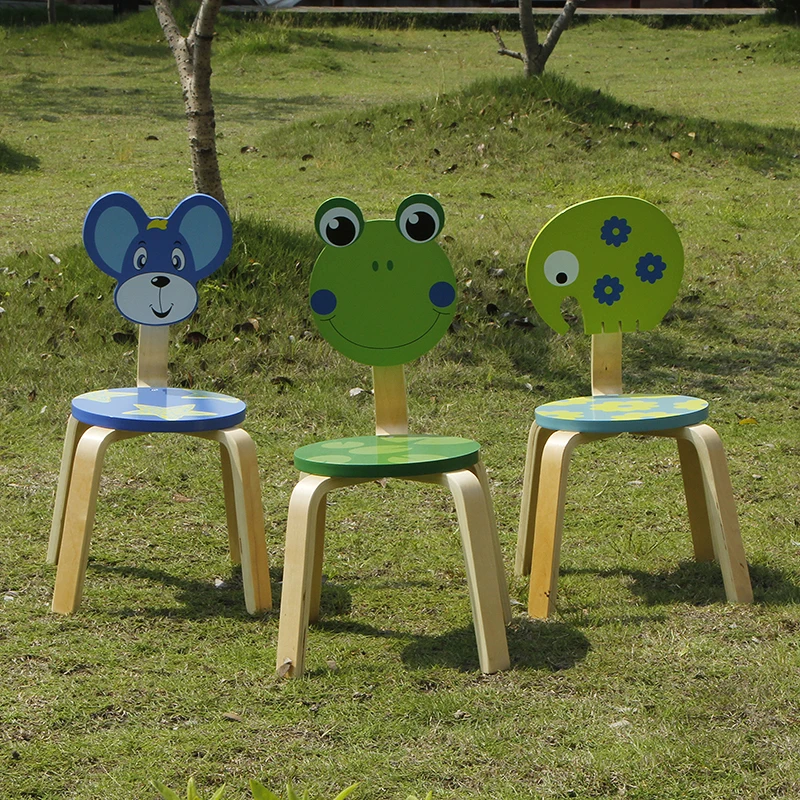 Модные детские стулья в стиле Луи из современной плотной древесины