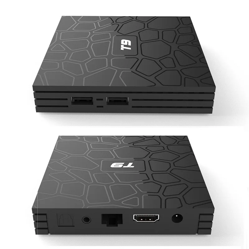 T9 TV Box Android 8.1 4GB 32GB Smart TV prefix Rockchip RK3328 1080P H.265 4K GooglePlay media player PK H96max