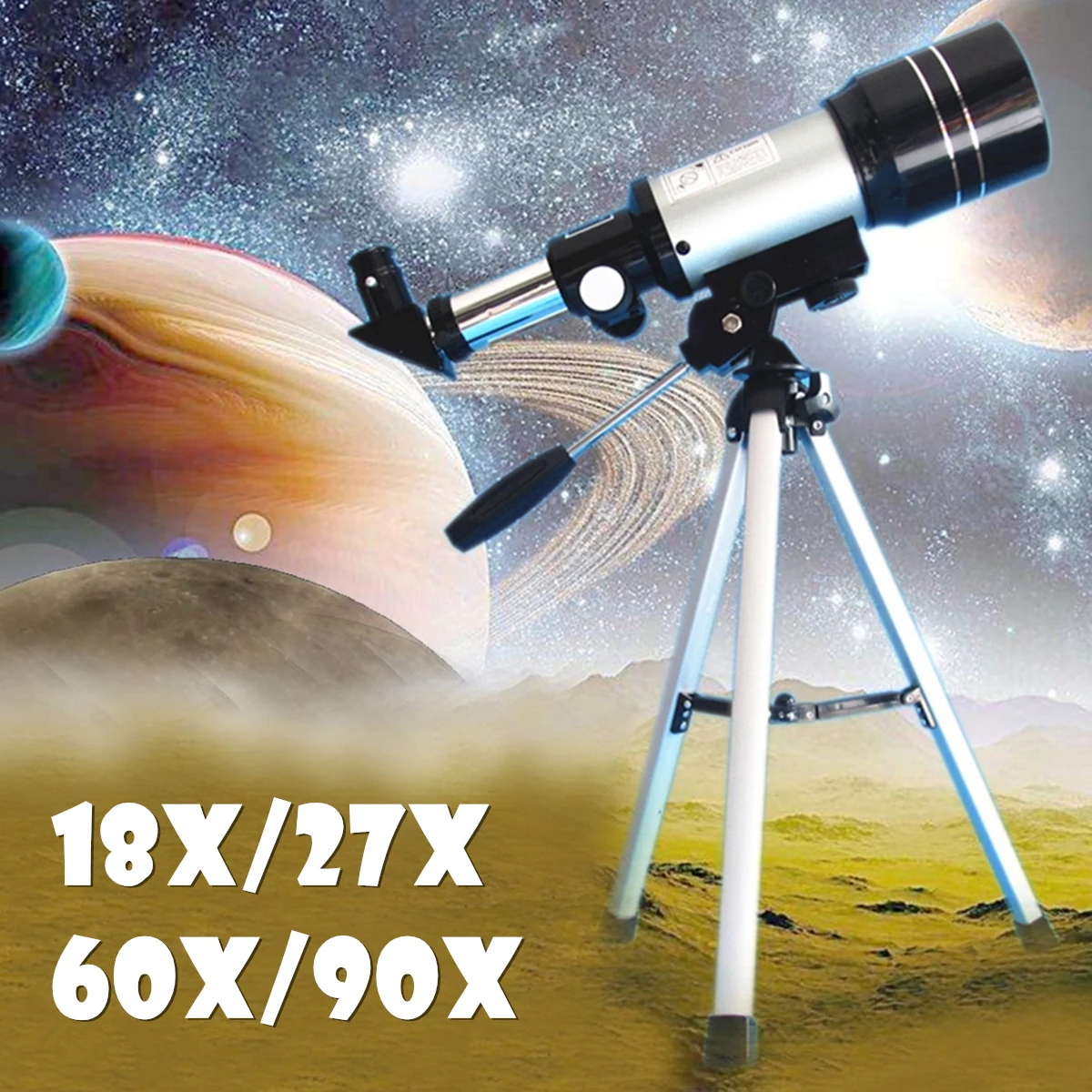 SGODDE F360/50 مللي متر الانكسار الفلكي تلسكوب أحادي الفضاء في الهواء الطلق السفر الإكتشاف تلسكوب التصوير 90x