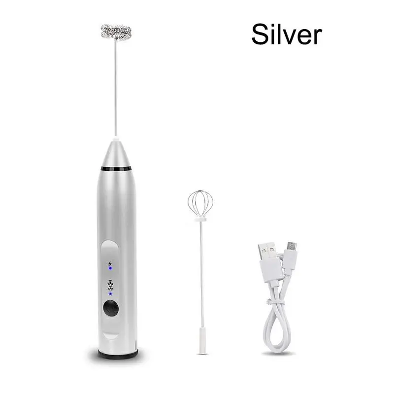 Rechargeable Electric Egg Beater Milk Coffee Tea Stir Bar Baking Cream  Frother Automatic Milk Frother Kitchen Tools - Egg Tools - AliExpress
