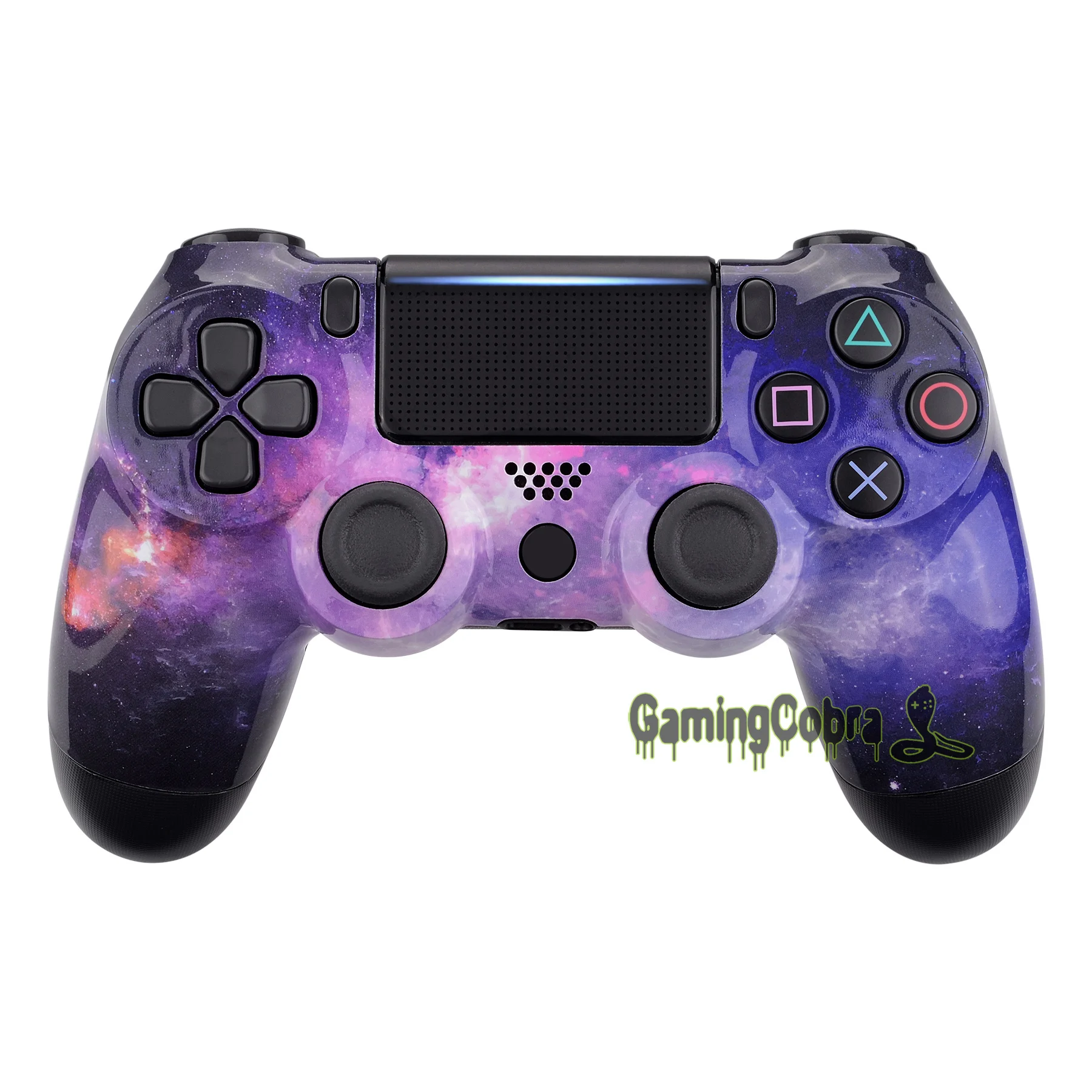 

Nubula Galaxy Design Replacement Front Shell Faceplate Cover for PS4 Pro Slim Controller JDM-040 JDM-050 JDM-055 - SP4FT27