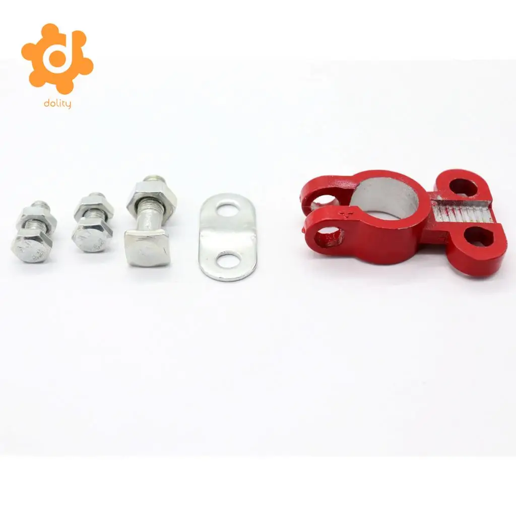 2 Pieces Car Truck Marine Boat Battery Terminal Clamp Clips Brass Connectors