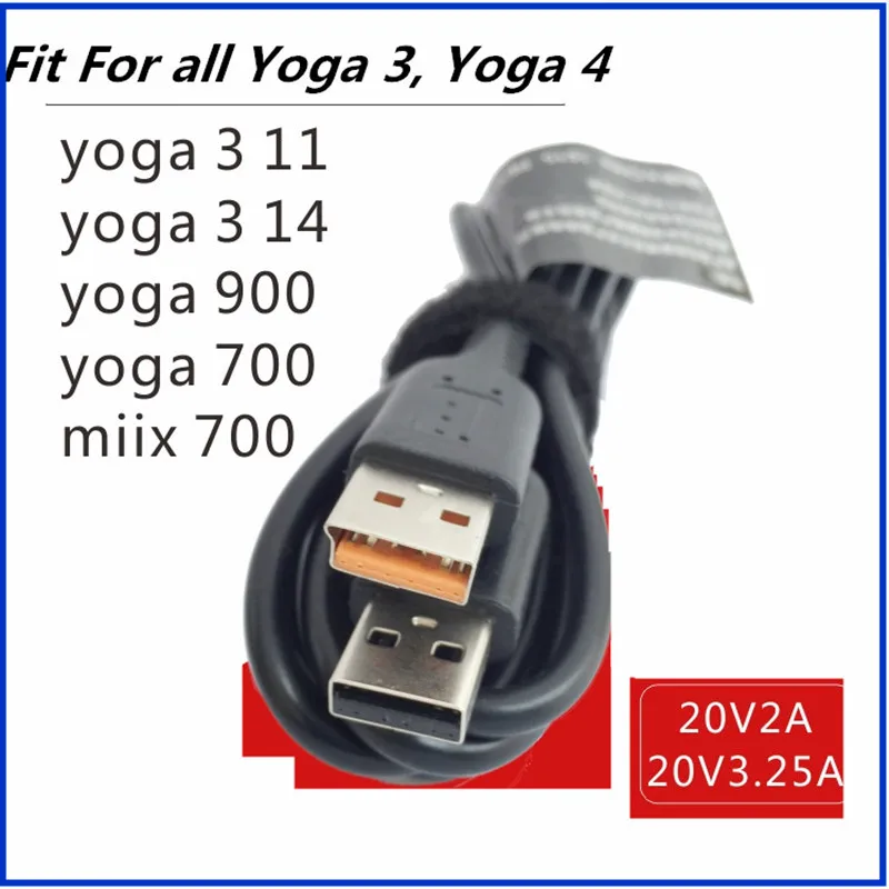 Кабель-адаптер USB для зарядки и передачи данных Lenovo Yoga 3 11 14 4 700 900 Pro miix 700s |