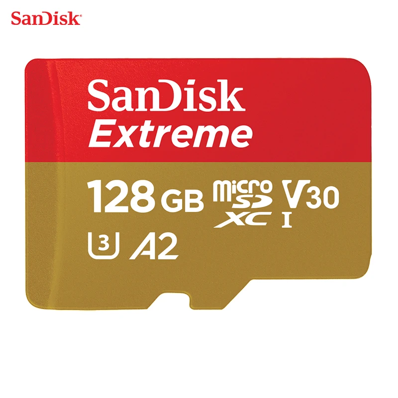 Лучший SanDisk исходном TF Micro SD Card U3 читать 100 МБ с. карты памяти для смартфонов Tablet поддерживает видео с разрешением 4 K Запись 128 gb