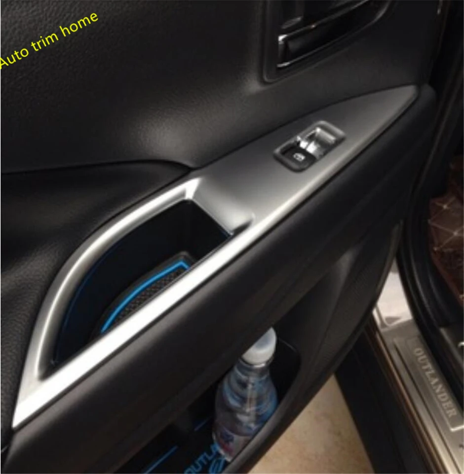 Inner Air Condition Button Cover Trim For Mitsubishi Outlander sport 2016 2017