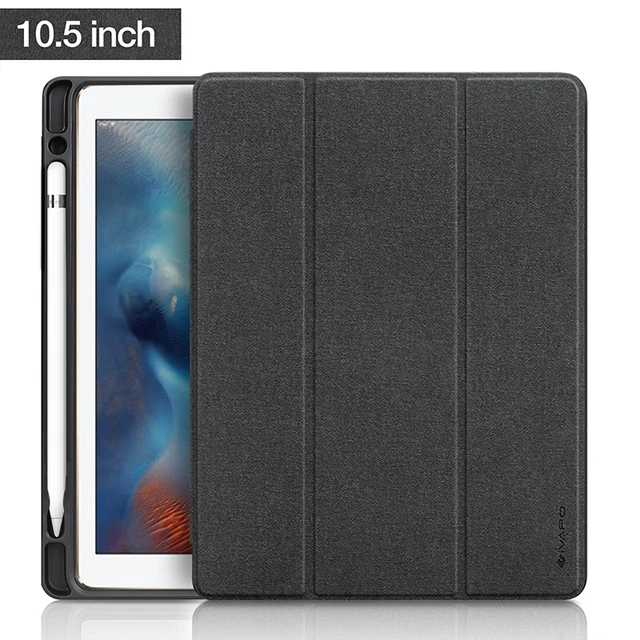 for apple pro 10 5 quot 2017 new pu leather slim smart cover w pencil holder sleep for apple pro 10 5 quot 2017 new pu leather slim smart cover w pencil holder sleep