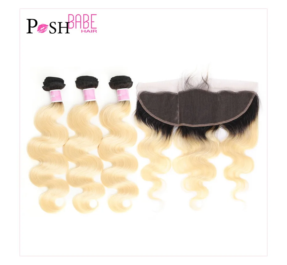 honey blonde bundles with closure (2)
