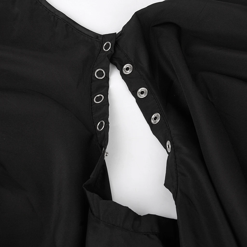 Professional Black Big Salon Barber Hairdressing Cutting Gown Shampoo Hair Cape Cover Waterproof Cloth Salon Barber