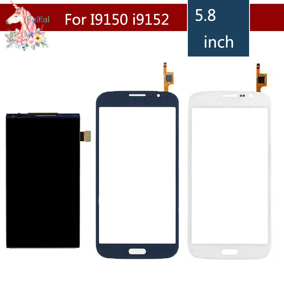 

5.8" For Samsung Galaxy Mega 5.8 I9150 i9152 LCD Display With Touch Screen Digitizer Sensor Replacement
