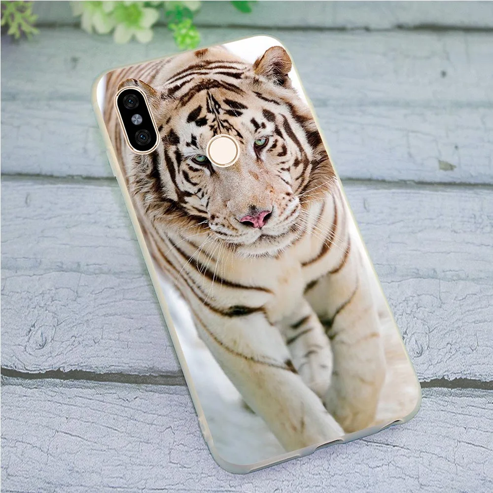 

Phone Cover for Redmi 5A Tiger lion howl Case 4X 5 Plus 5A Prime 6A Note 6 Pro 7 for Xiaomi Mi A2 A1 8 Lite 9 10se New Arrived
