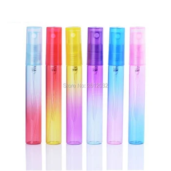 

5ml 8ml Mini Portable Glass Perfume Bottle With Atomizer Empty Cosmetic Containers For Travel