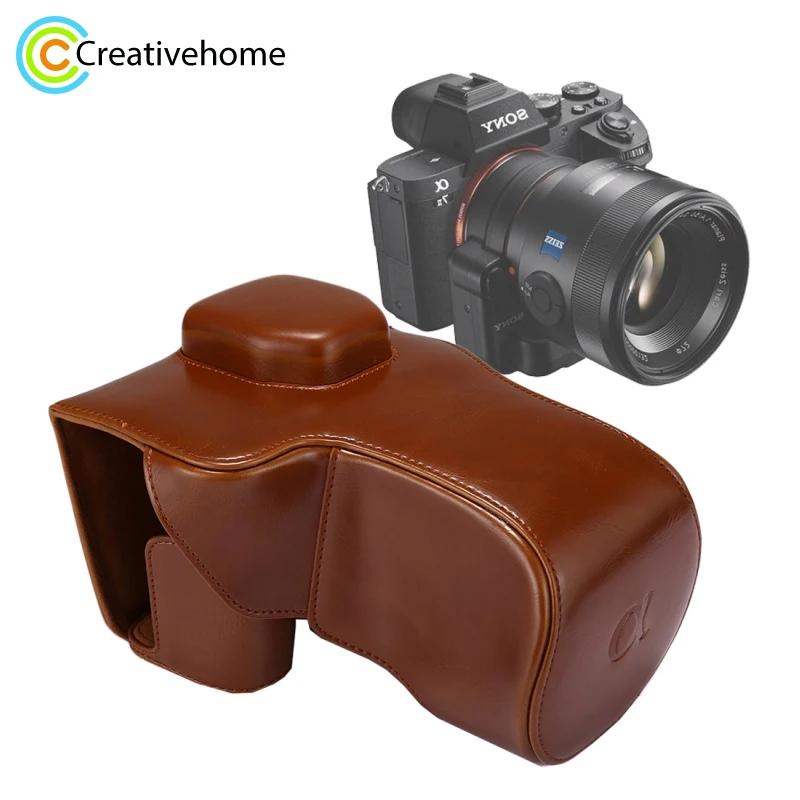 Чехол PULUZ для Sony A7 II роскошный чехол на весь корпус камеры из искусственной кожи с