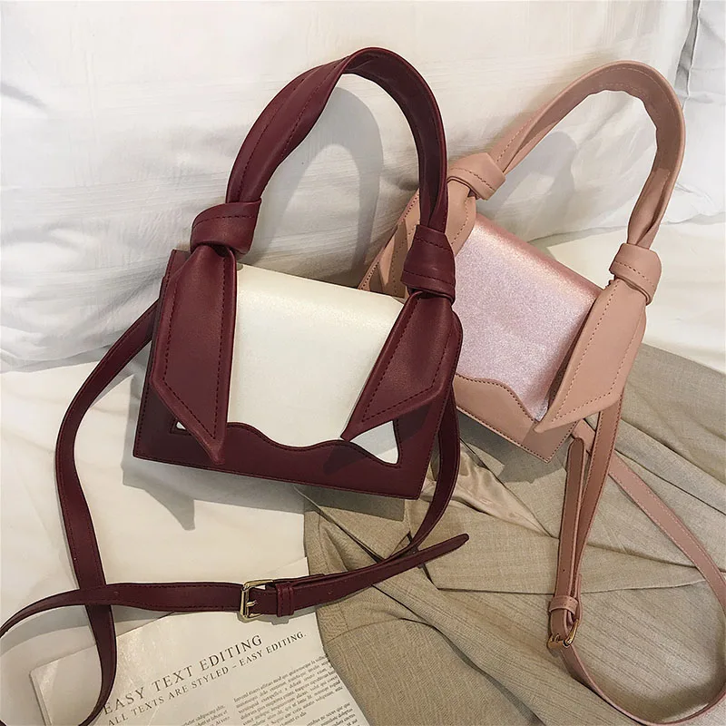 

Woman Shoulder Bag PU Casual Color Matching Handbag European Messenger Bolsa Feminina Luxury Designer Bolsos Mujer Sac A Main