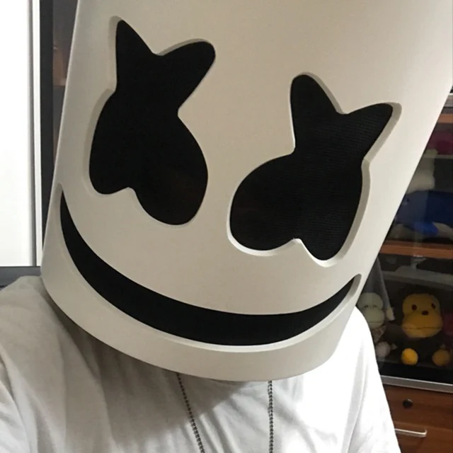 marshmello mask diy
