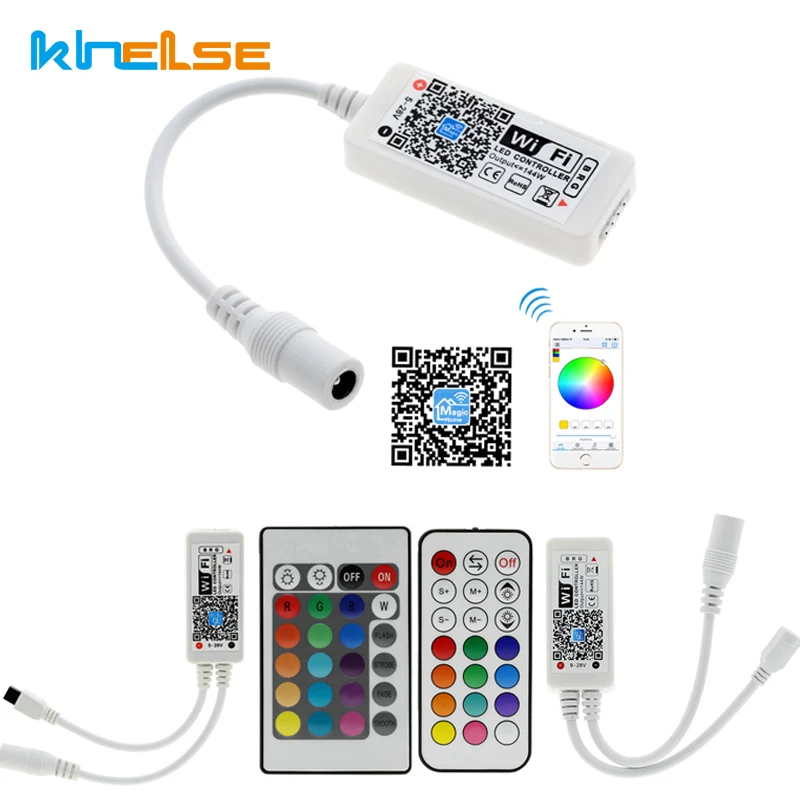Мини пульт дистанционного управления 12 в пост. Тока WiFi RGB|wifi rgb controller|rgb controllerrgb