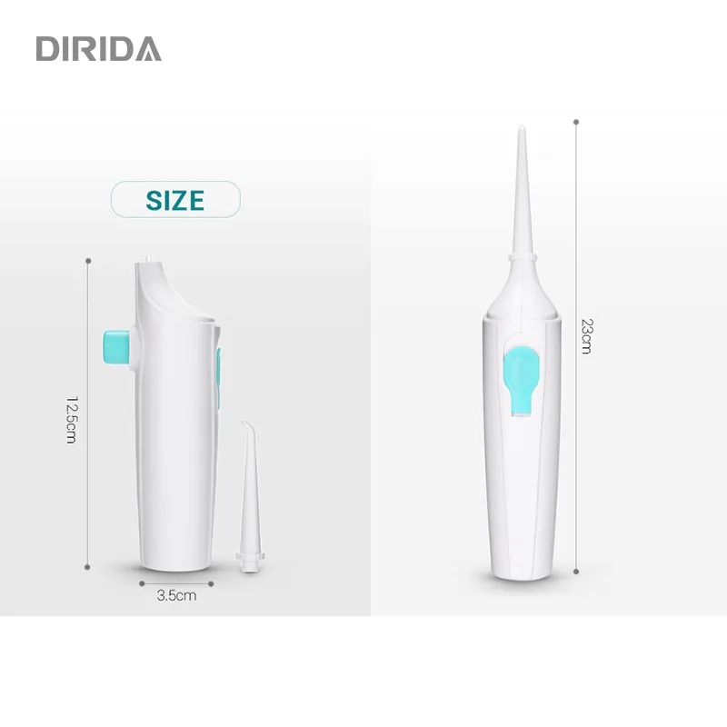 DIRIDA портативный ирригатор для полости рта зуб Flosser водоструйный очиститель зубов