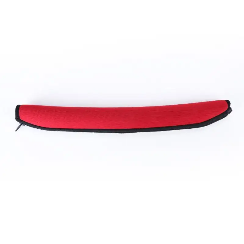 Наушники Защитные удобные оголовье подушки 1 шт. бампер в форме головы накладки оголовье подушки колодки для Meizu HD50 HD 50 гарнитура - Цвет: Красный
