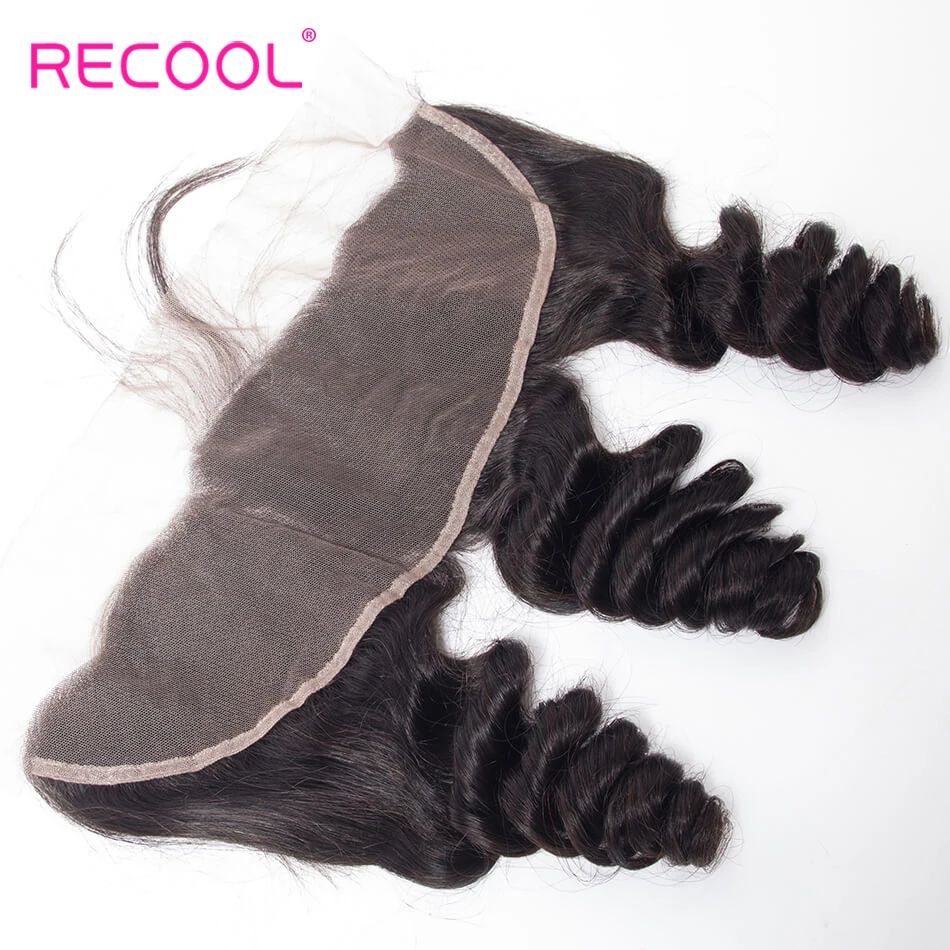 Recool HD прозрачное кружевное фронтальное закрытие 8 22 дюйма Remy Бразильские