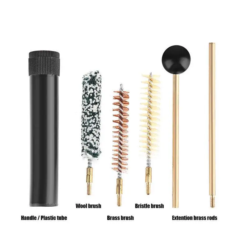 airsoft tactical ar 15 M4 accessories rifle scope Brush Cleaning kit .357 .38cal 9mm Cleaning Brush for hunting shooting HT8-024 (6)