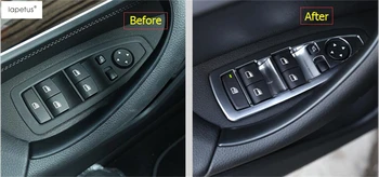 

Accessories For BMW 3 Series F30 316i 320i 328i 2013 - 2017 Inside Door Handle Panel Sticker Surround Window Switch Cover Trim