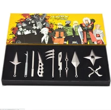 10pcs/set Metal Toy Sword Naruto Kunai Throwing Set Knife Mini Mini Naruto Weapon Toys Cosplay Weapons 10pcs/set Metal Toy Sword Naruto Kunai Throwing Set Knife Mini Mini Naruto Weapon Toys Cosplay Weapons