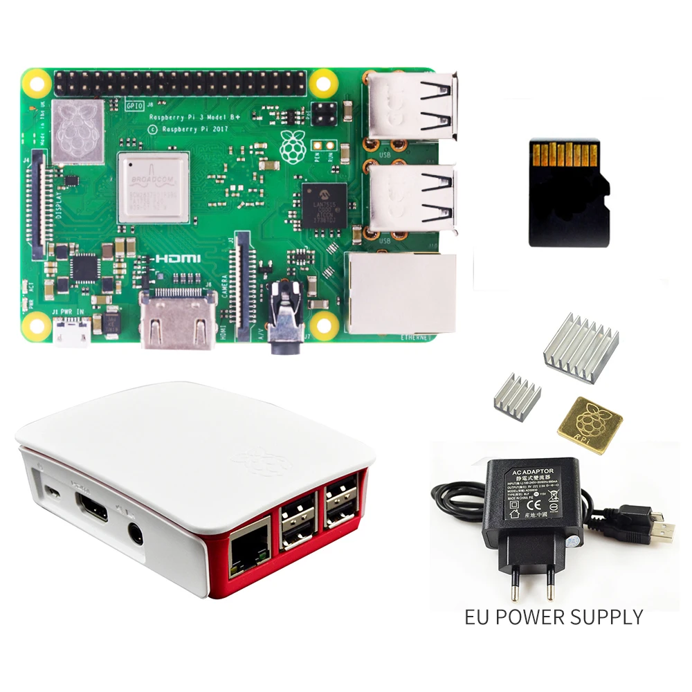 Buy 2018 Raspberry Pi 3 B+ ( B Plus ) Kit ( 16 G micro