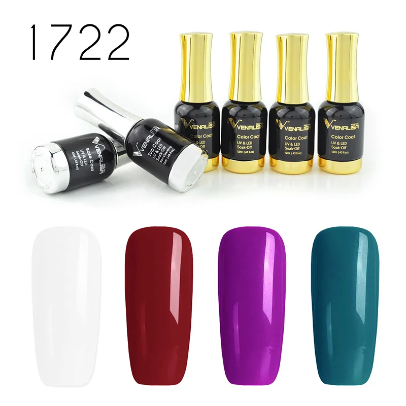 60751 Venalisa модный неоновый Гель-лак для ногтей впитывающий УФ 120 Цветной стойкий гель для ногтей Цветной Художественный Гель-лак для ногтей - Цвет: 1722
