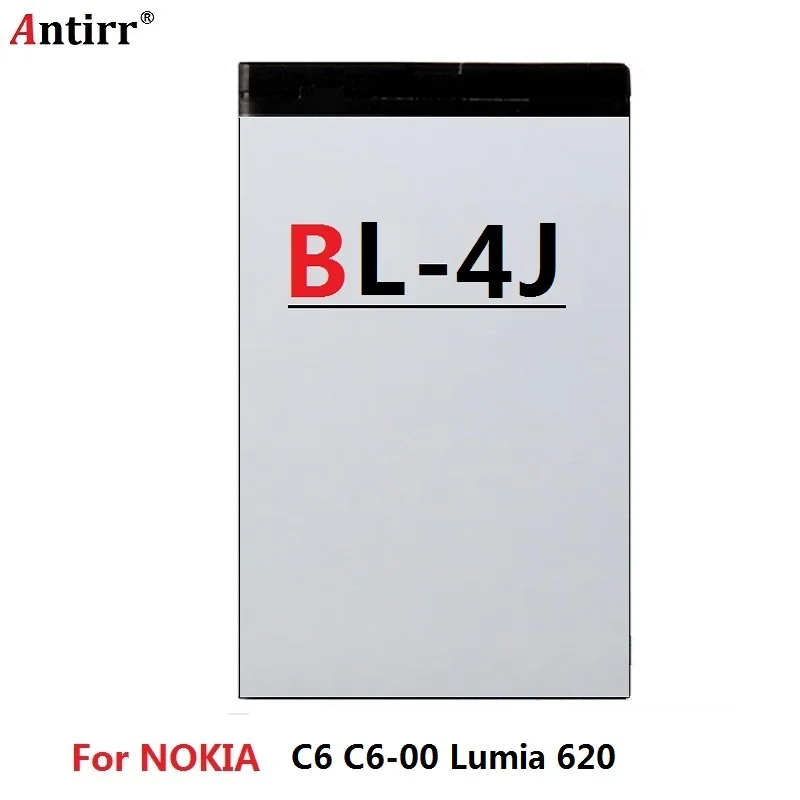 

ANTIRR bl 4j BL-4J Battery Mobile Phone Battery Batteries for Nokia C6 C6-00 Lumia 620 battery