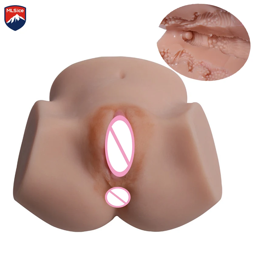 Kaufen MLSice Japan Silikonpuppe Pussy Männlicher Masturbator Realistische Sex Puppe Anal Vaginas Sexy Puppe Spielzeug Puppe Sex Big Ass Butt für Männer