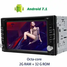 Android 7.1 autoradio Stereo Octa-core GPS Navigation in Dash Car Radio Stereo support Bluetooth Wifi 4G 3G FM AM RDS USB SD OBD