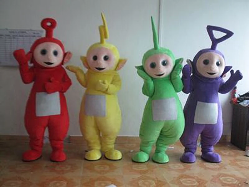 

Teletubbies Mascot Costume Fancy Dress Performance Prop Adult size Outfit Carnival Dressing