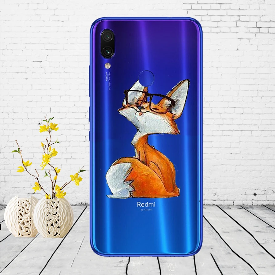 02SX чехол для Xiaomi Redmi Note 7, силиконовый чехол для Xiaomi Redmi Note 7, задняя крышка, чехол для Redmi Note 7, чехол для телефона - Цвет: 16