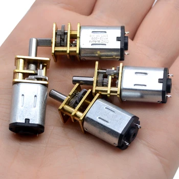 

1PC Multiple Types Micro Dc Gear Reduction Motor Low Speed Motor Ga12-N20 Deceleration Motor 3V/6V/12V