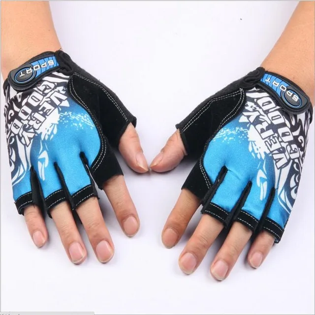 

2017 Half Finger Cycling Gloves Breathable Non-slip Sports Gloves For Bicycle Guantes Vander Men Women MTB Bike Glove 3 Colors