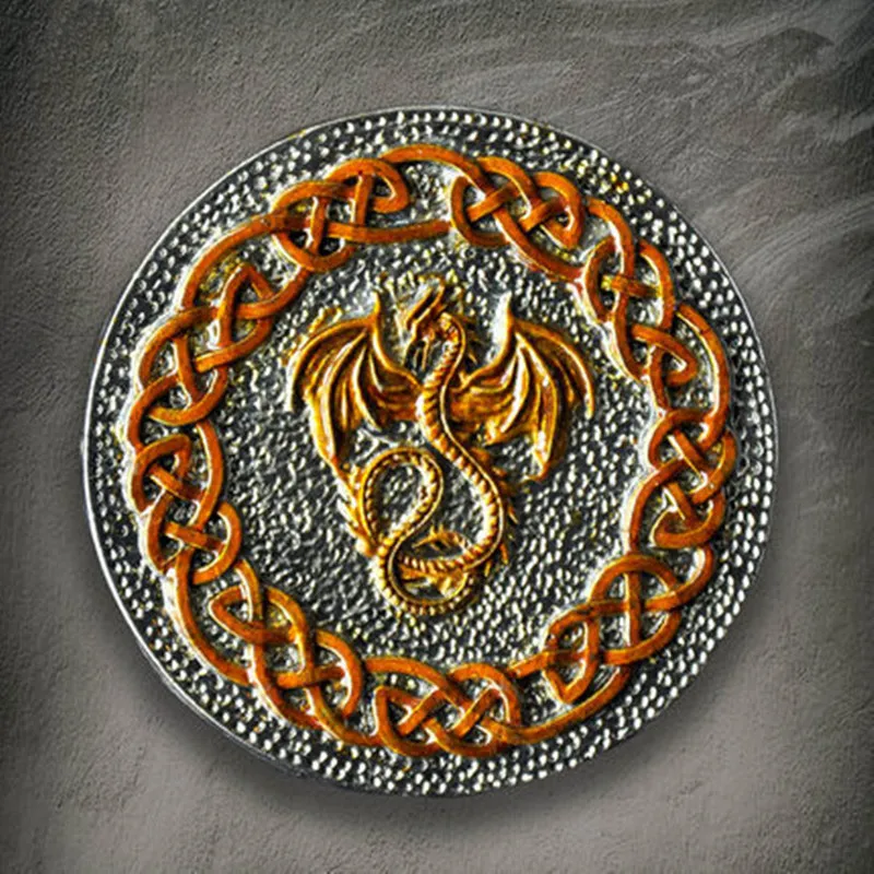 Norse Mythology Jormungand Metal Sand Clock 15 Minutes Dragon Style Timer Decoration Office Desktop Decoration X2166