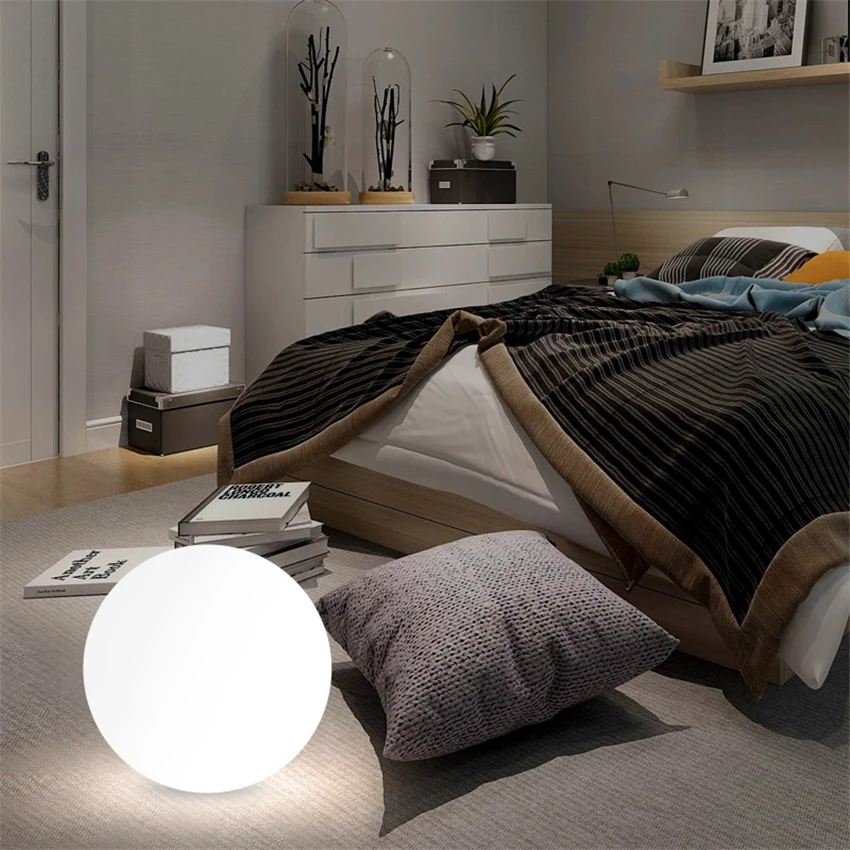 Luzes de Assoalho Decoração da Casa em pé Lâmpadas para Sala Bola Quarto Cabeceira Remoto Lâmpada Stands Iluminação Interior Estar Pvc 10 remoto decoração da casa em pé lâmpada