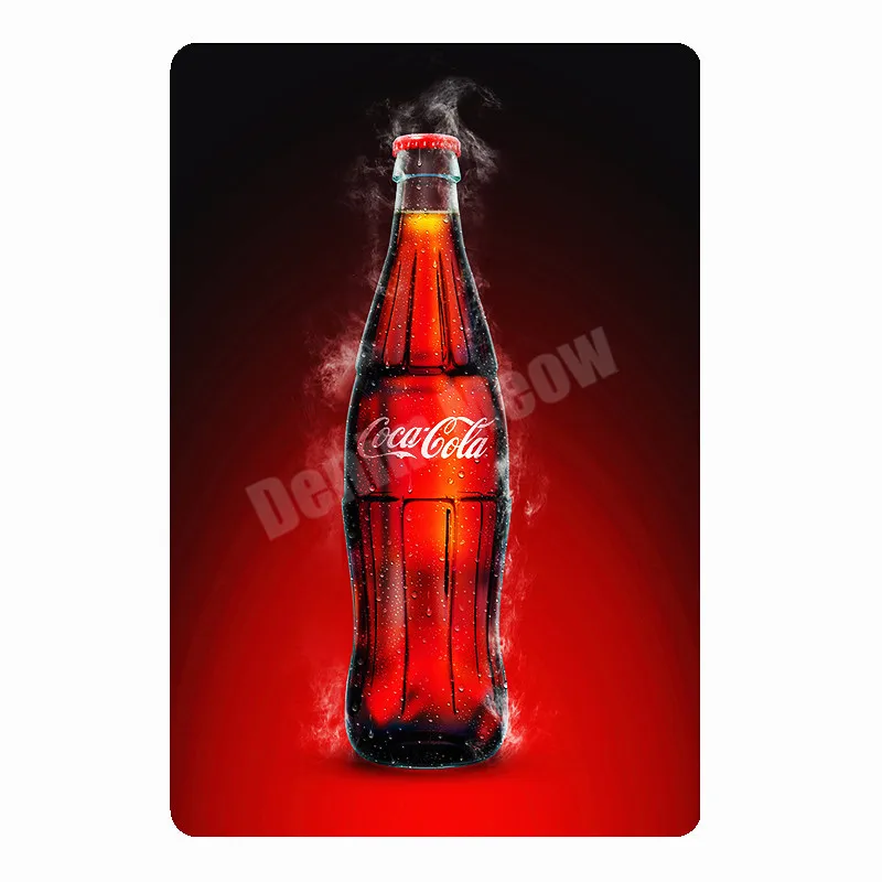 Neon Light Sign Coa Drinking Bar Wall Decor Cola Vintage Beer