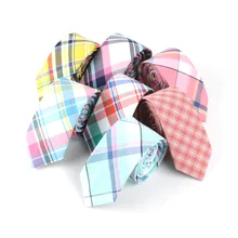 6 см галстуки в клетку для мужчин Свадебный деловой модный галстук Gravatas мужской галстук Gravata классический галстук Corbata