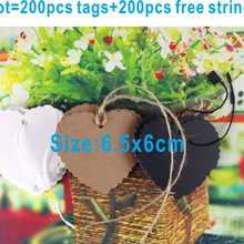 200 шт/партия кружево в форме сердца зубчатые бирки с бесплатными струнами картон пустая цена Висячие бирки подарок бирка, сделай сам/крафт коричневая бирка
