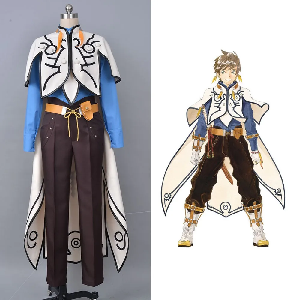 2016 Асолия сказки zestiria x сорей костюм Косплэй костюм для вечеринки на Хэллоуин новое поступление Самые низкие цены конец года