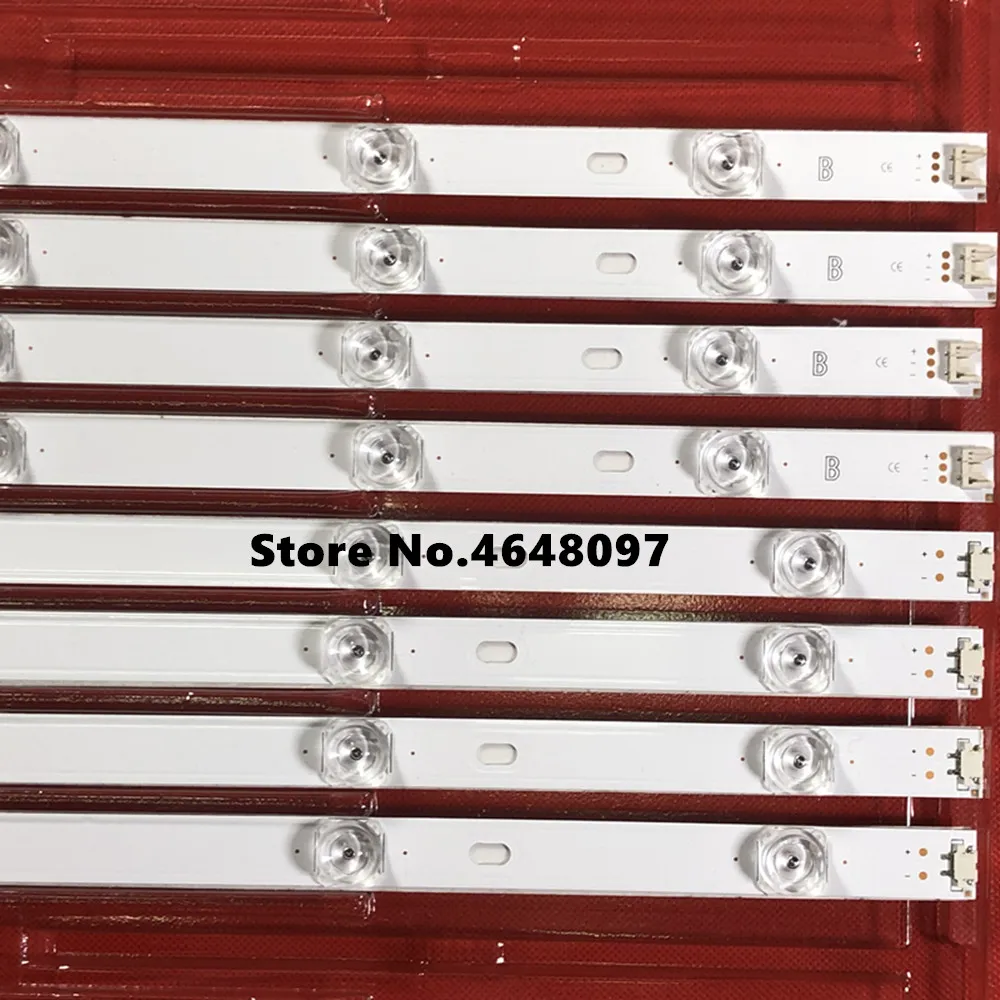 Замена светодиодный полосы для LG 4" ТВ innotek DRT 3,0 47" 47LB6300 47GB6500 47LB652V 47lb650v LC470DUH 47LB5610 47LB565V 1 комплект = 8 шт