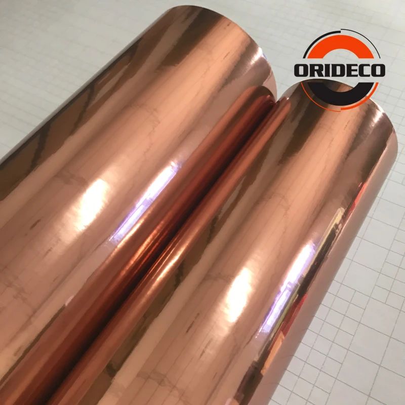 Rose gold Chrome Mirror Vinyl Wrap 6
