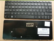 SSEA Free Shipping New US black Keyboard For HP MINI 210 MINI 110-3000 Laptop