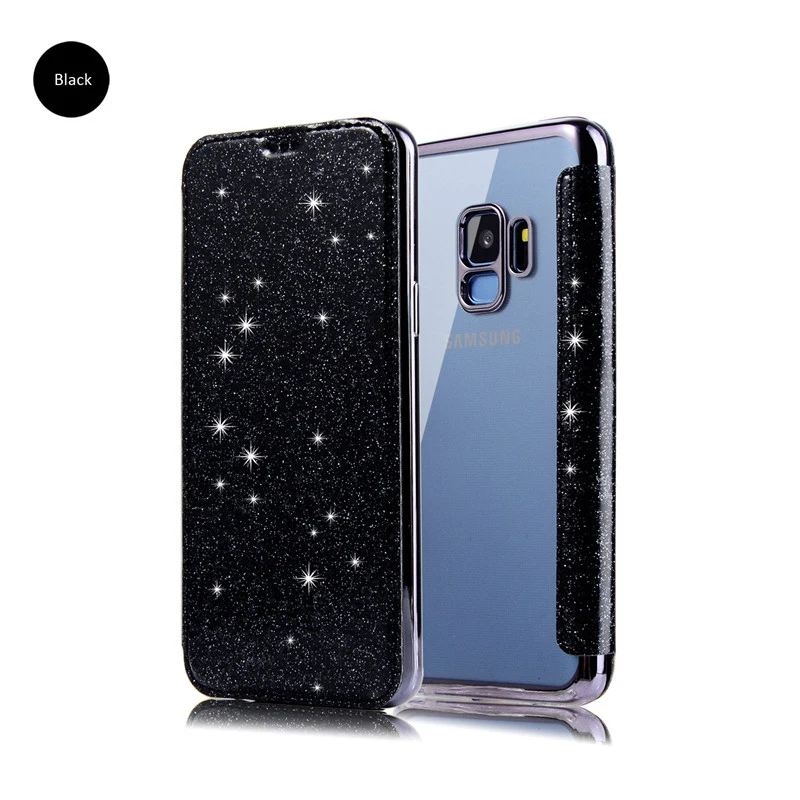 Роскошный тонкий Чехол-книжка из ТПУ для samsung galaxy S9 S8 Plus S8 S7 S6 Edge, чехол для samsung J5 J3 A3 A5, чехол