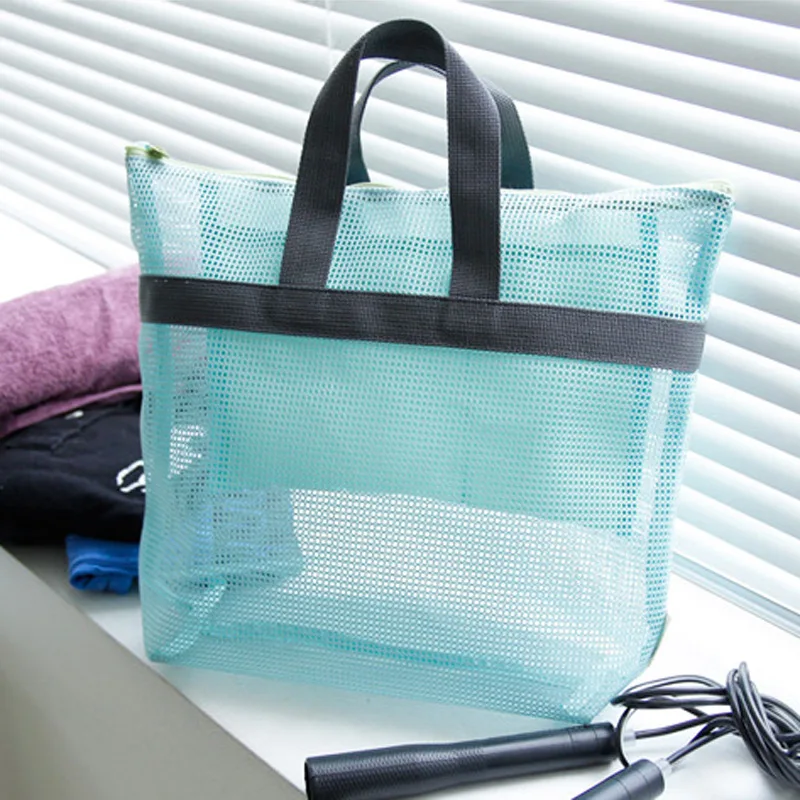 

Mesh women handbags ladies handy pouches female travel organizer bags bolsos mujeres bolsas feminina for girls cloth makeups