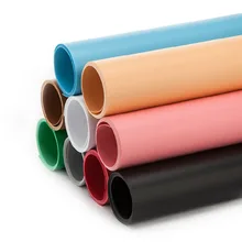 68 130cm Solid Color Matt Frosted PVC Background Plate Photography Backdrop Background Cloth Waterproof Anti wrinkle