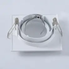 MR16 GU10 Универсальный вниз потолочный светильник база Точечный светильник корпус поворотный точечный прожектор Светодиодный светильник поддержка адаптер