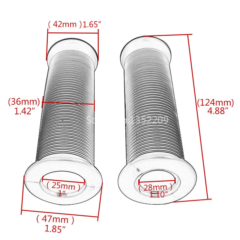 1 пара " 25/28 мм Винтаж в ретро-стиле с полосками из чёрно-резиновые МОТОЦИКЛ рукоятки руля рукоятка гель Подставка-поплавок для Go Cafe Racer ATV Dirt Bike Универсальный